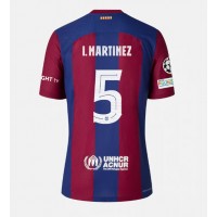 Camiseta Barcelona Inigo Martinez #5 Primera Equipación 2023-24 manga corta